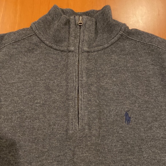 Polo Ralph Lauren Dark Gray sweater, size 10-12, look like new - Picture 4 of 4
